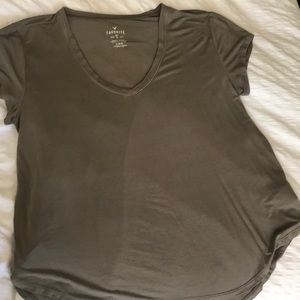 Green American Eagle Favorite T